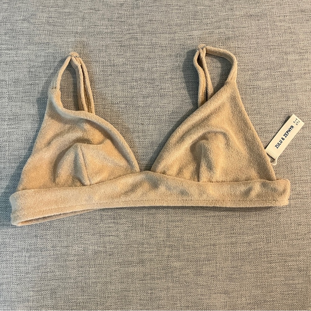 Zulu & Zephyr Terry Bikini Top